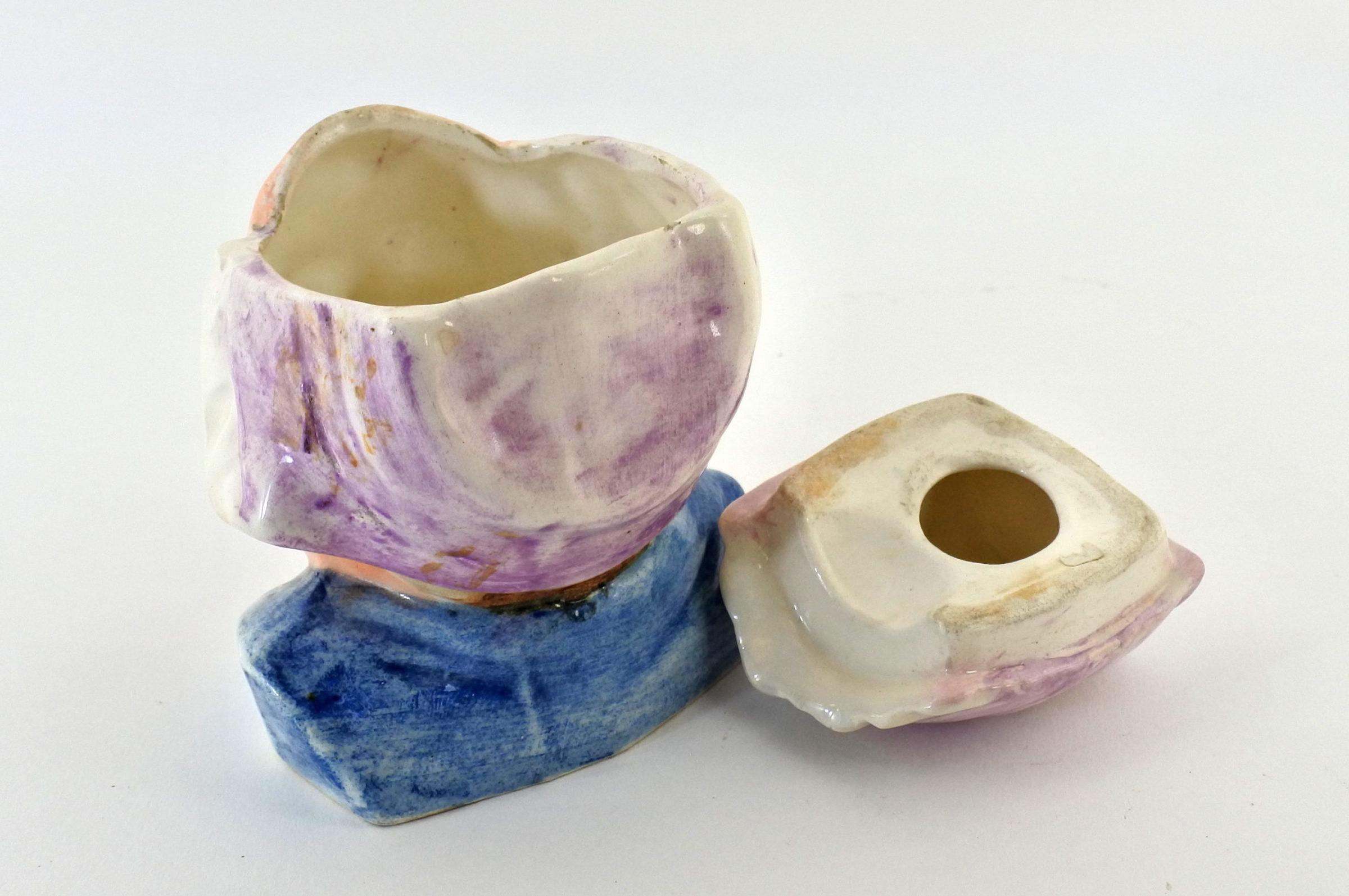 Portatabacco in ceramica - Altezza 12 cm - 3