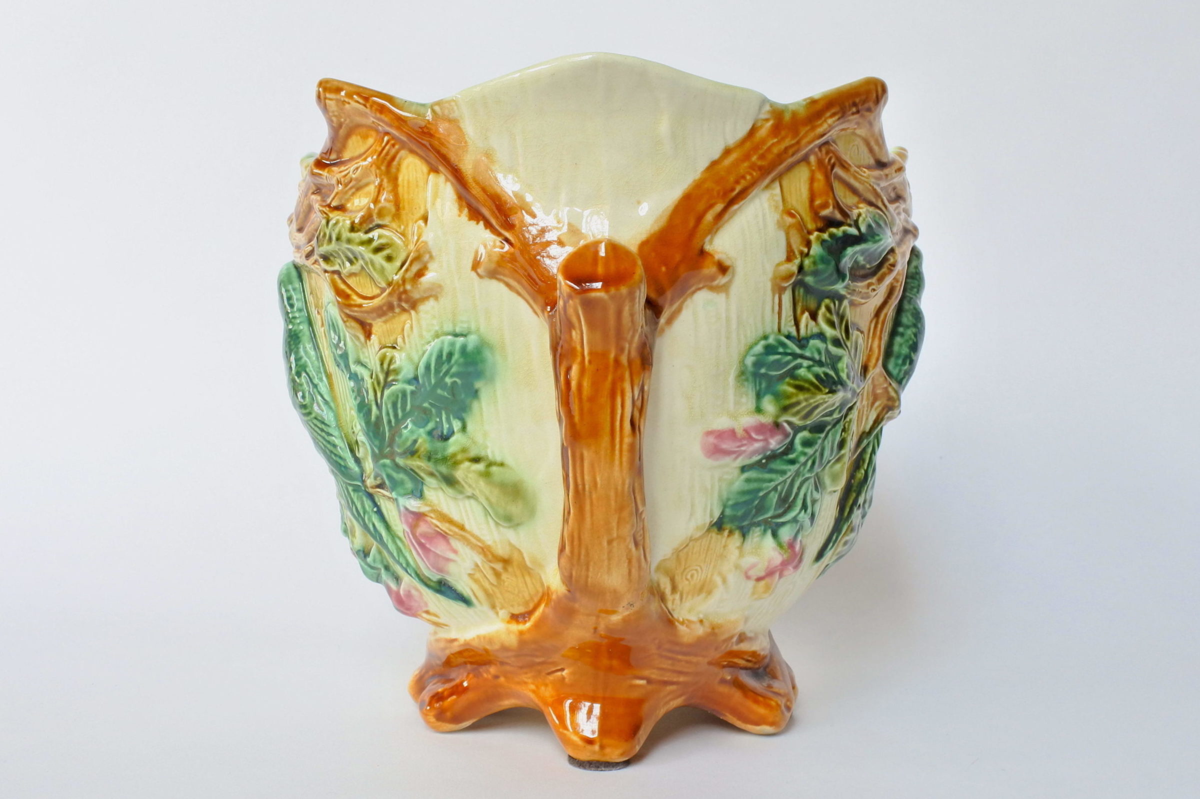 Cache pot in ceramica barbotine - Onnaing n° 352 - 2