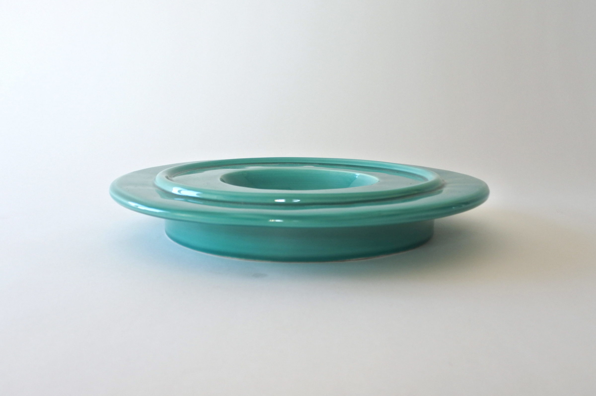 Centro tavola in ceramica - Ettore Sottsass per ceramiche Bitossi - 2